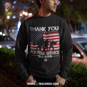 thank you for your service patriotic veterans day shirt sweatshirt 3
