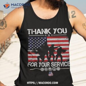 thank you for your service patriotic veterans day shirt tank top 3