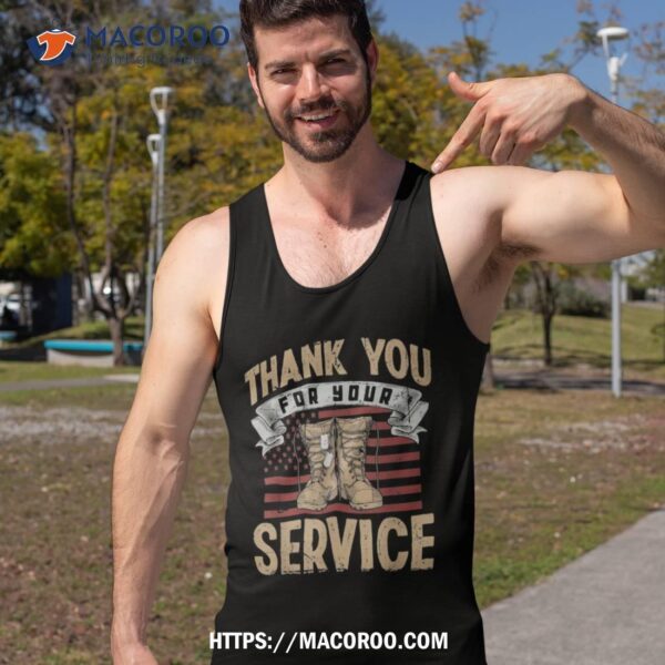 Thank You For Your Service Veterans Day Shirt