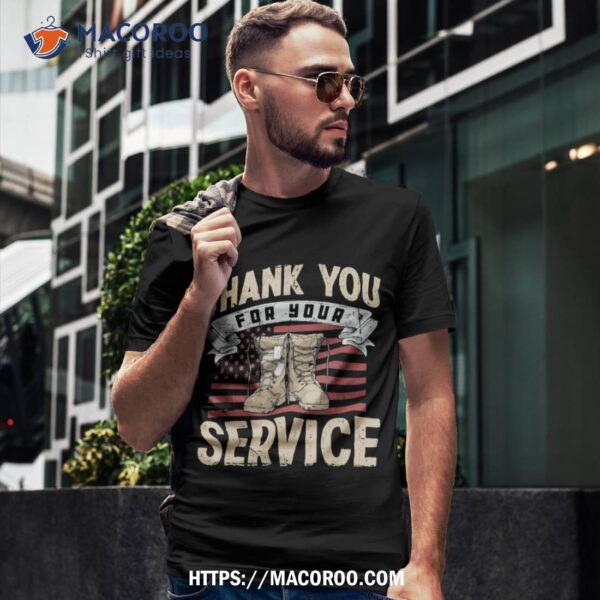 Thank You For Your Service Veterans Day Shirt