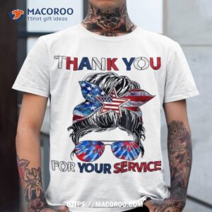 Thank You For Your Services Patriotic Veterans Day Shirt