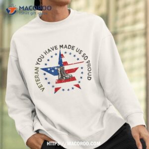 thank you veterans combat boots day american flag shirt sweatshirt