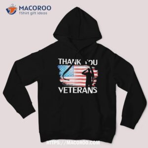 Thank You Veterans Combat Boots Dog Tags Veteran Day Shirt