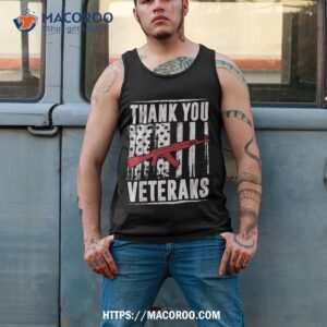 thank you veterans day day memorial shirt tank top 2