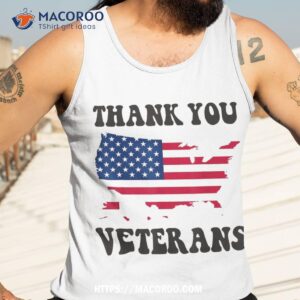 thank you veterans day memorial partiotic military usa shirt tank top 3