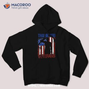 thank you veterans service patriot veteran day american flag shirt hoodie