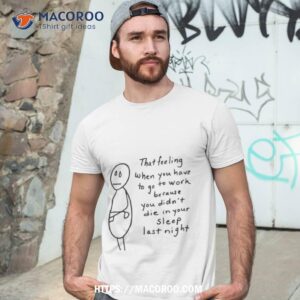 that feeling christmas when you have to go to work shirt tshirt 3