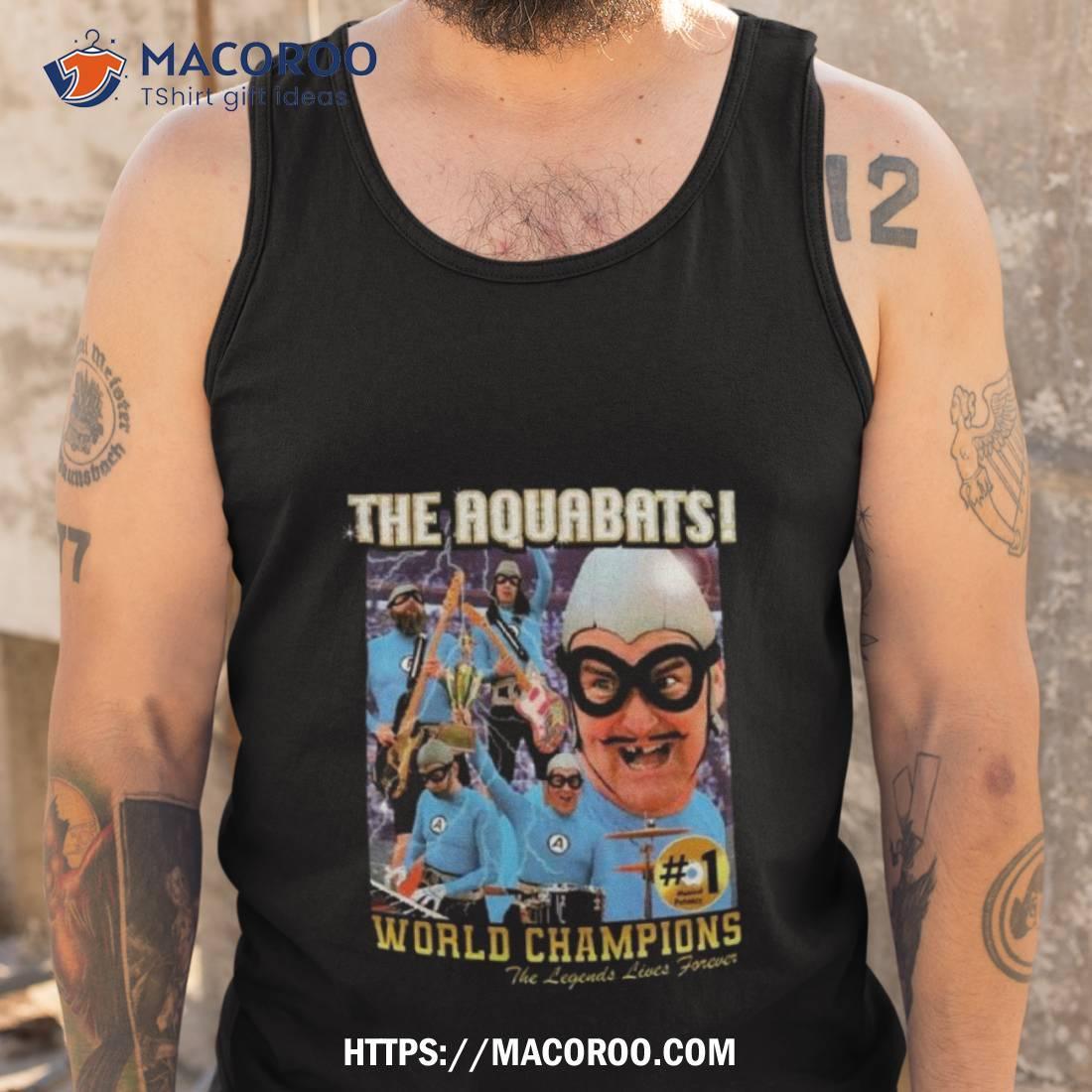The Aquabats World Champions 2023 Tour T Shirt The Aquabats World Champions 2023 Tour T Shirt
