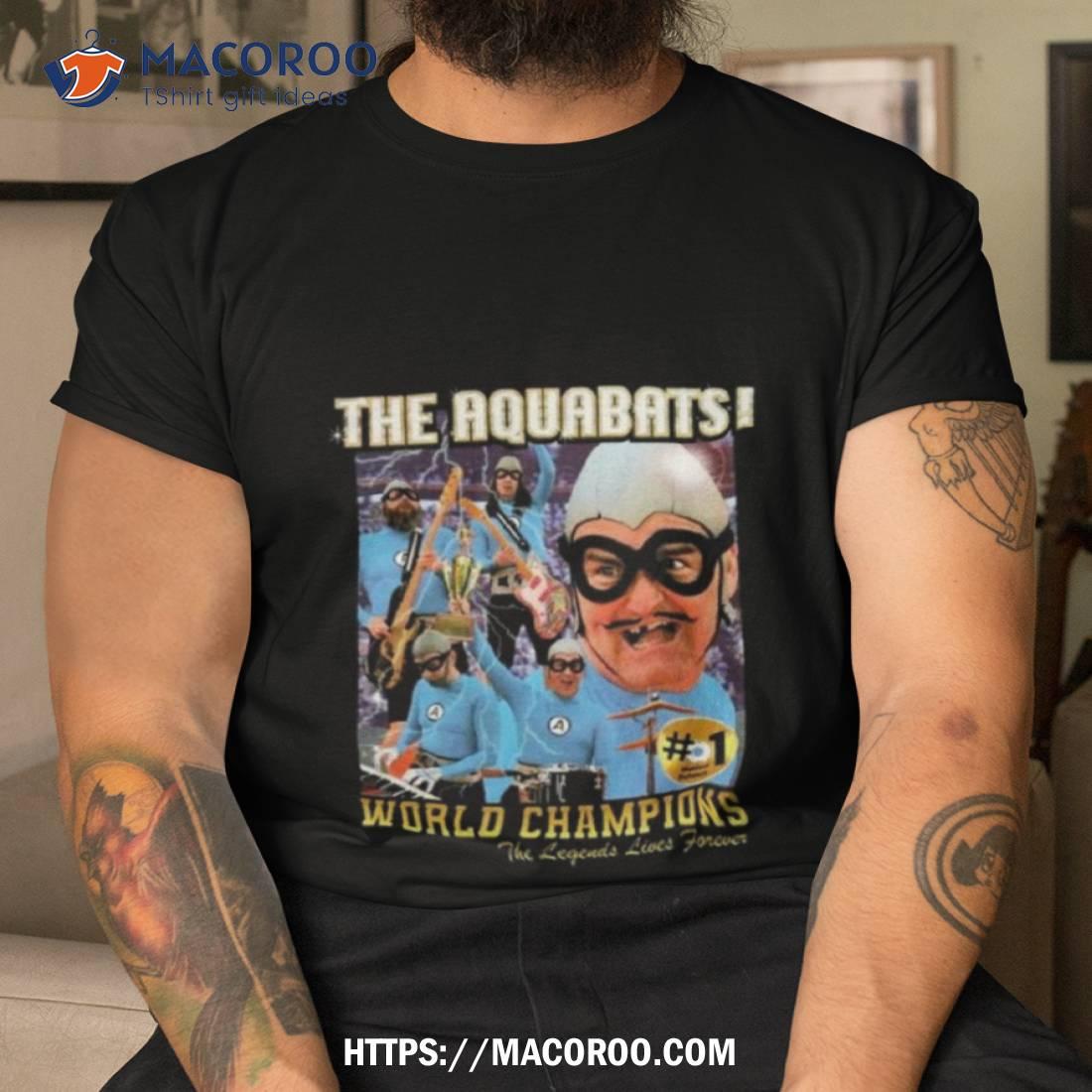 The Aquabats World Champions 2023 Tour T Shirt The Aquabats World Champions 2023 Tour T Shirt
