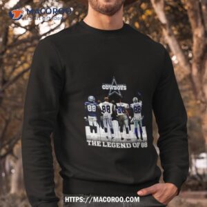 The Dallas Cowboys The Legend Of 88 Skyline Signatures T Shirt 2 the dallas cowboys the legend of 88 skyline signatures t shirt sweatshirt