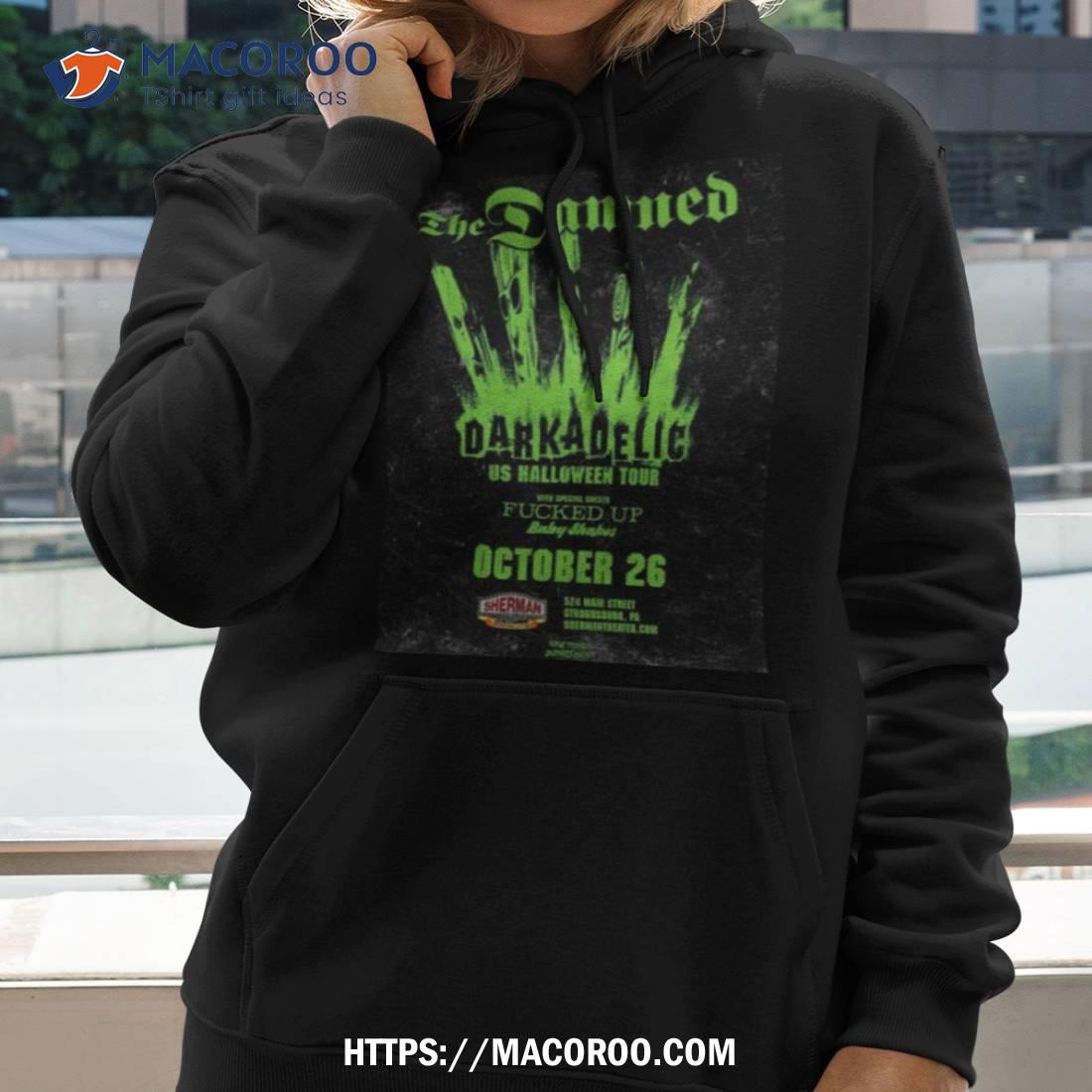 The Damned Darkadelic Us Halloween Tour With Special Guest Baby Shakes October 26 2023 T Shirt The Damned Darkadelic Us Halloween Tour With Special Guest Baby Shakes October 26 2023 T Shirt