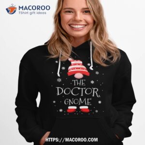 the doctor christmas gnome shirt hoodie 1
