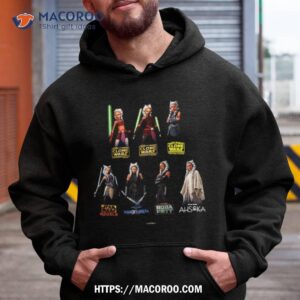 the evolution of ahsoka tano star wars fan gifts t shirt hoodie