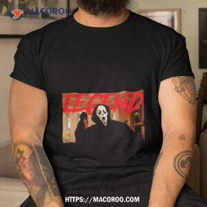 the ghostface spooky legends shirt tshirt