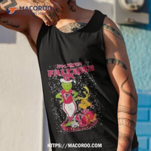 the grinch grinchxmas atlanta falcons christmas shirt tank top 1