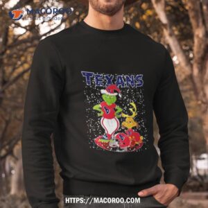 the grinch grinchxmas christmas houston texans t shirt sweatshirt