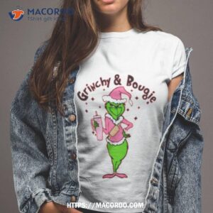 The Grinch Santa Grinchy And Bougie Christmas Shirt