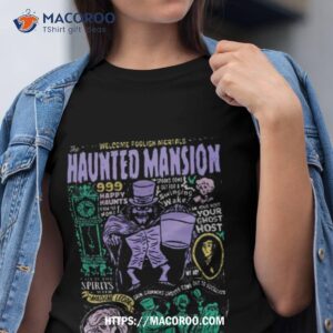 the haunted mansion disneyland halloween shirt tshirt