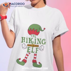 The Hiking Elf Christmas Family Matching Outfits Group Attire Shirt