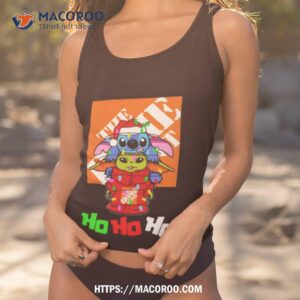 The Home Depot Santa Stitch Yoda Ho Ho Ho Christmas T Shirt