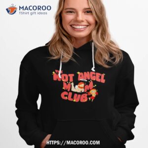 The Hot Angel Mom Club Shirt 1 the hot angel mom club shirt hoodie 1