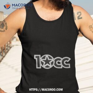the light thin rock 10cc band shirt tank top 3