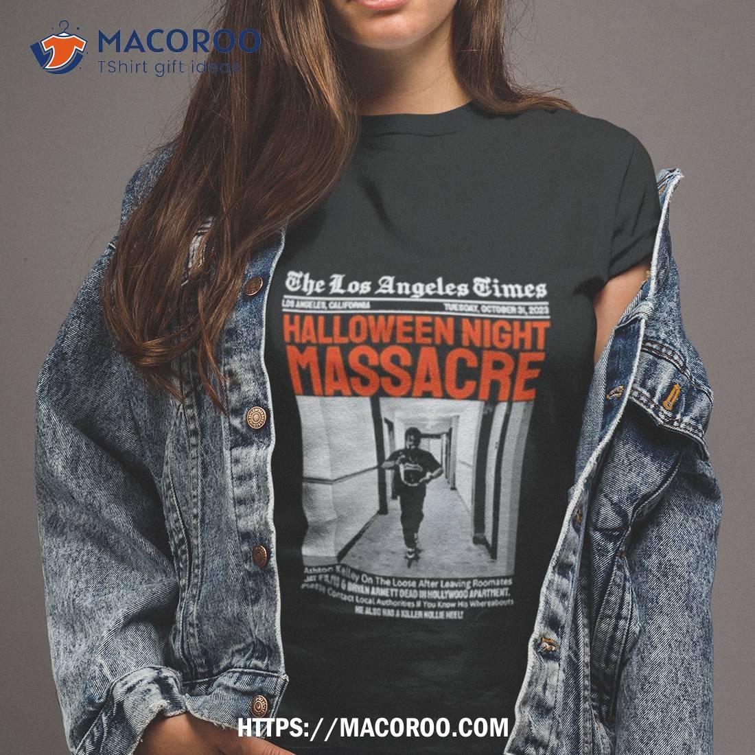 The Los Angeles Times Halloween Night Massacre 2023 Shirt
