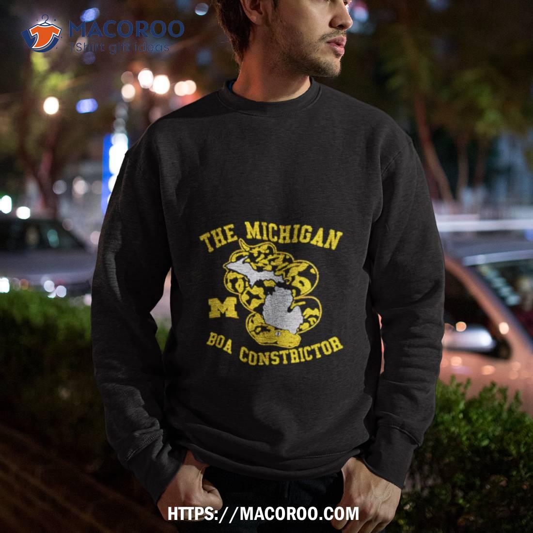 The Michigan Boa Constrictor Shirt The Michigan Boa Constrictor Shirt