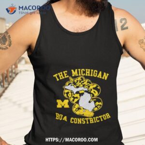 The Michigan Boa Constrictor Shirt 3 the michigan boa constrictor shirt tank top 3