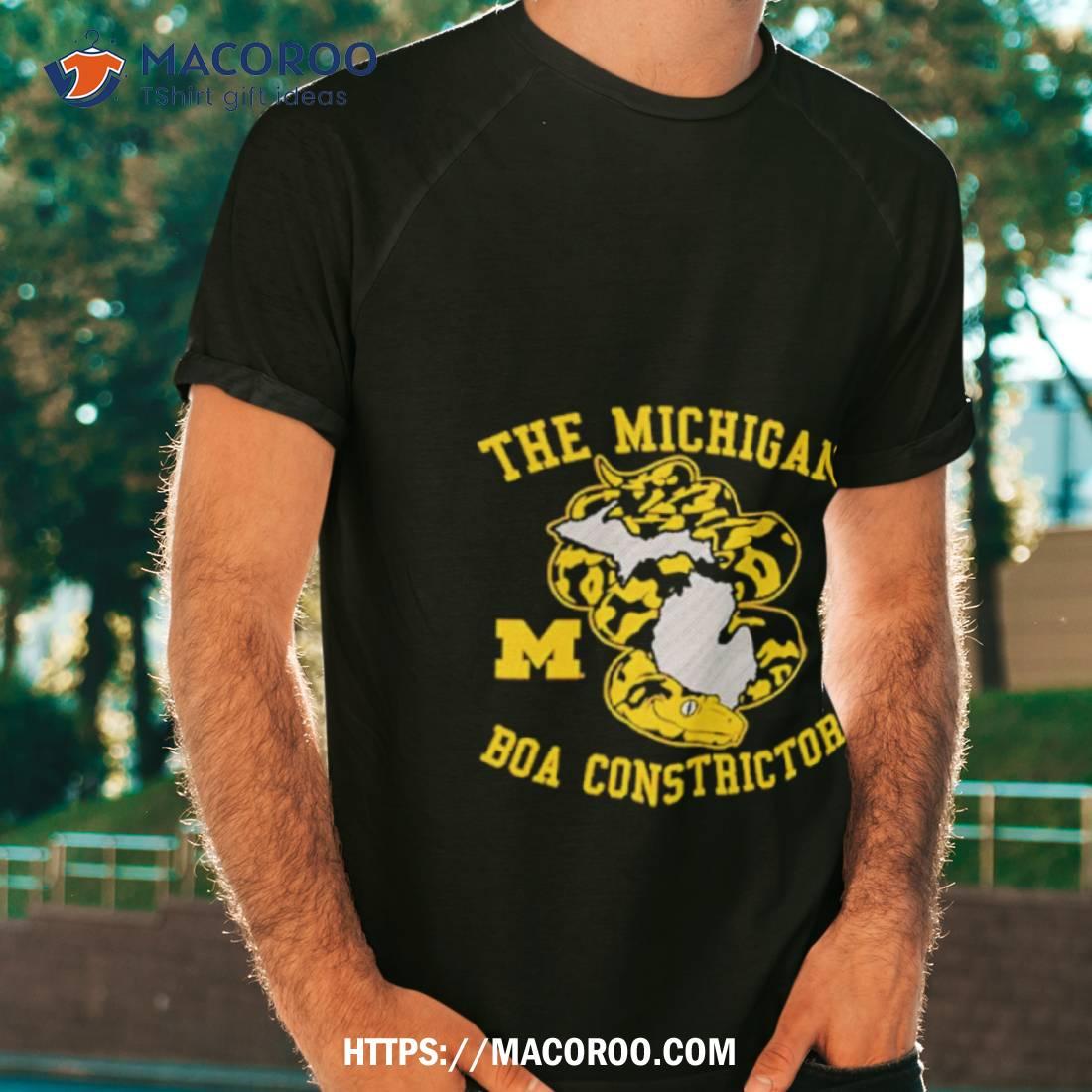 The Michigan Boa Constrictor Shirt The Michigan Boa Constrictor Shirt