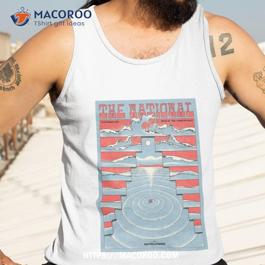 The National Tour 2023 Berlin De Poster Shirt The National Tour 2023 Berlin De Poster Shirt