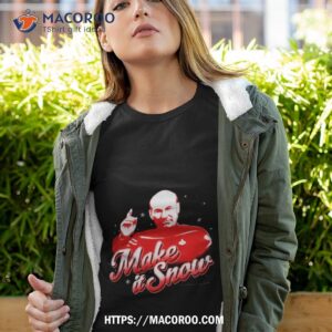 The Next Generation Christmas Picard Make It Snow Star Trek Shirt
