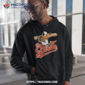 The Oriole Birds Baseball Mascot Shirt