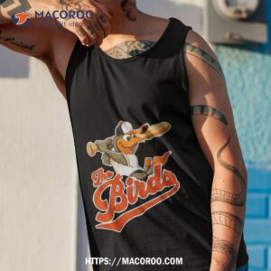 the oriole birds baseball mascot shirt tank top 1