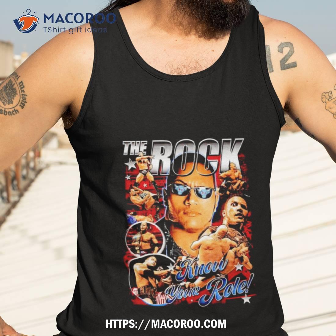 The Rock Tee Shirt Dwayne Johnson Wwf Wcw Aew Ecw Pro Wrestling Shirt The Rock Tee Shirt Dwayne Johnson Wwf Wcw Aew Ecw Pro Wrestling Shirt