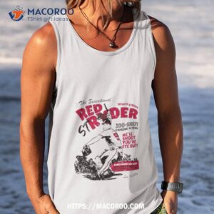 the sensational red i stryder spencer strider 200 shot carbine action t shirt tank top