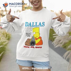 The Simpsons Dallas School Book Depository 6th Floor Shirt 2 the simpsons dallas school book depository 6th floor shirt sweatshirt 1