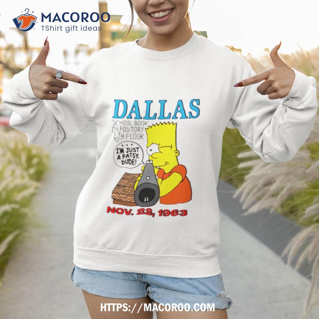The Simpsons Dallas School Book Depository 6th Floor Shirt The Simpsons Dallas School Book Depository 6th Floor Shirt