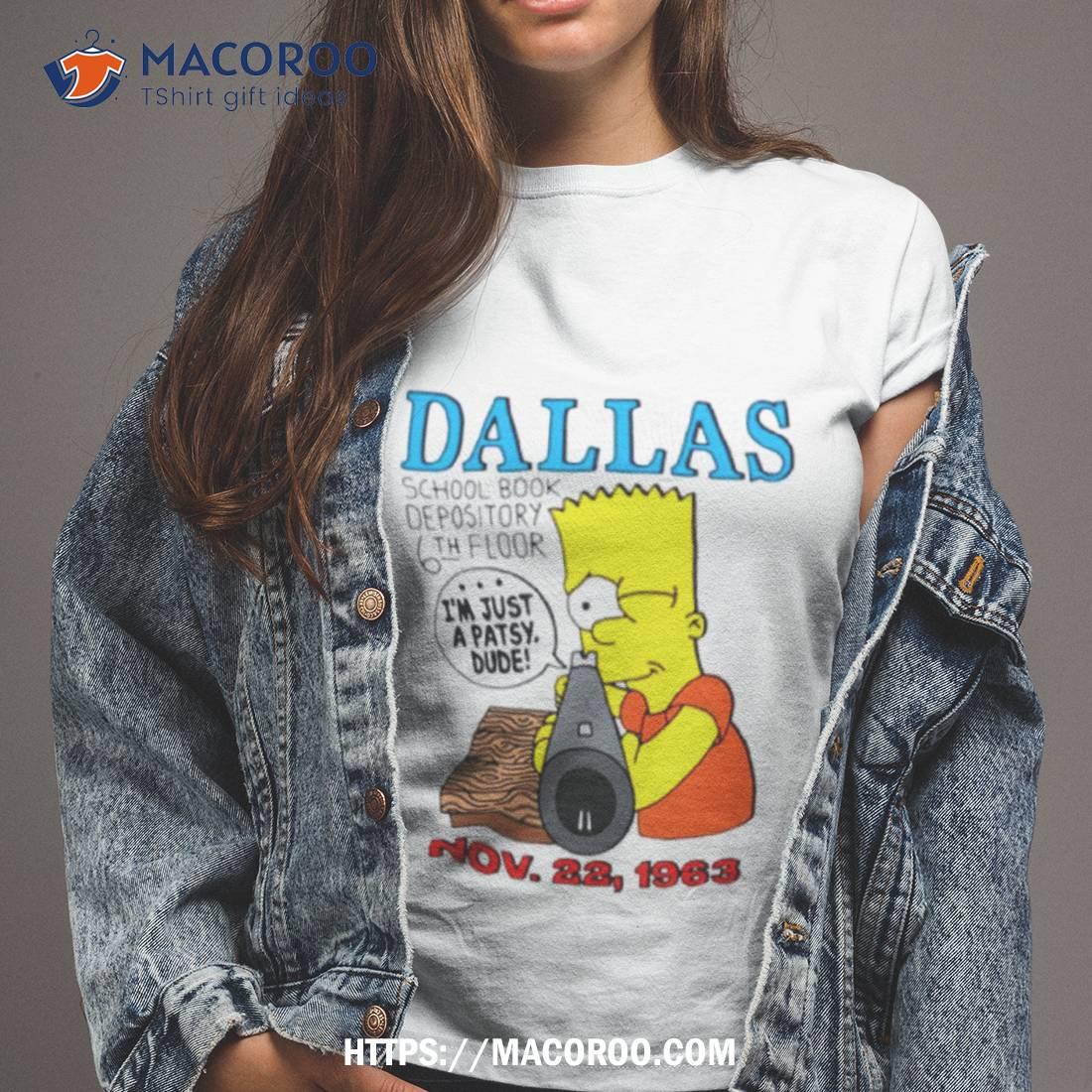 The Simpsons Dallas School Book Depository 6th Floor Shirt The Simpsons Dallas School Book Depository 6th Floor Shirt