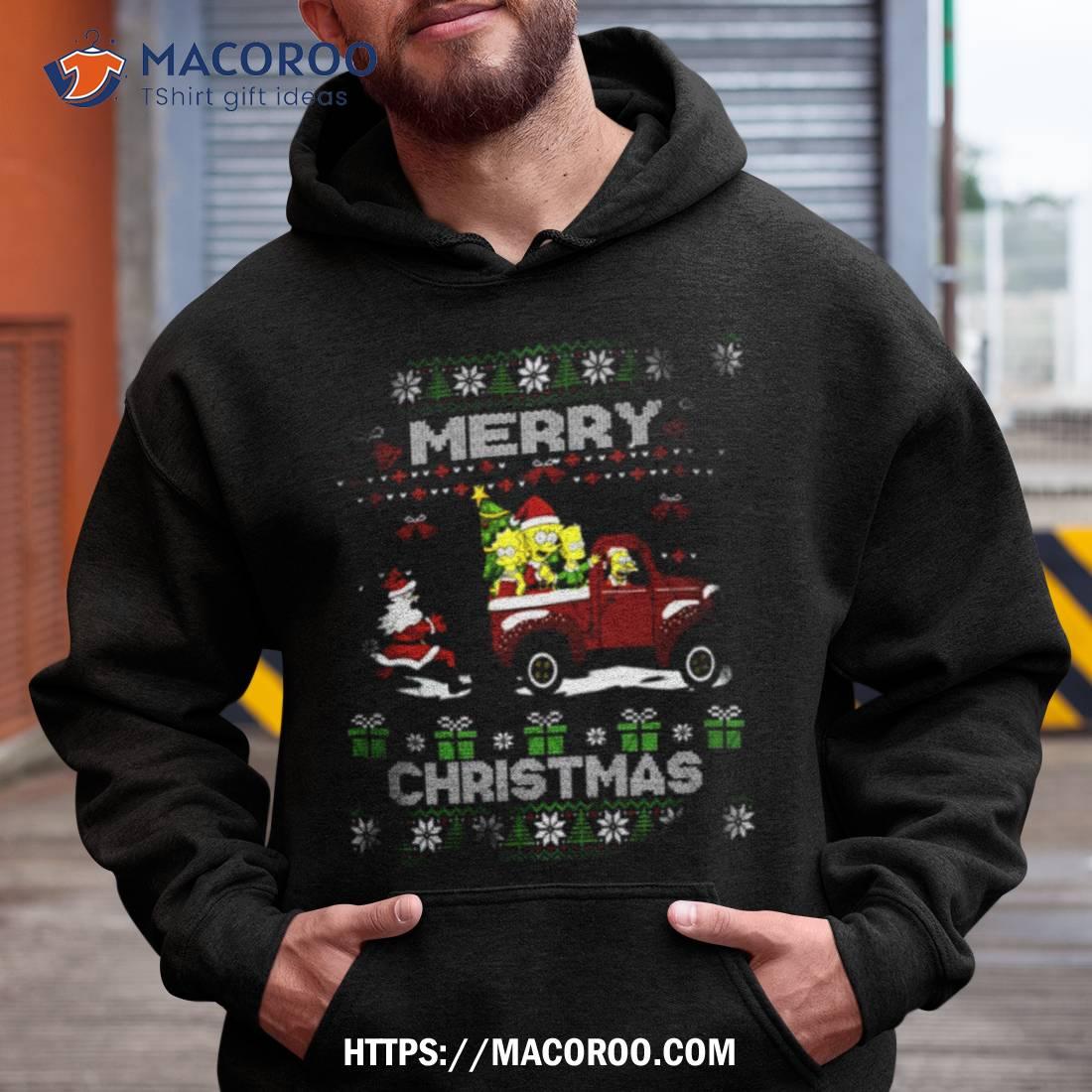 The Simpsons Ugly Christmas Shirt The Simpsons Ugly Christmas Shirt