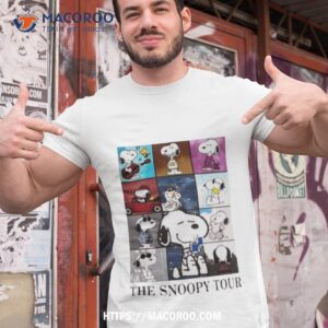 The Snoopy Tour Funny Art Shirt