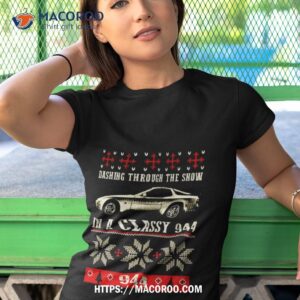 the snow in car 944 christmas 2019 shirt tshirt 1