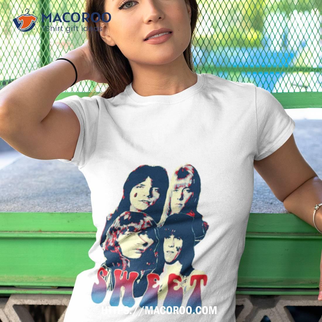 The Sweet Musicianband Hard Rock 1970s Shirt The Sweet Musicianband Hard Rock 1970s Shirt