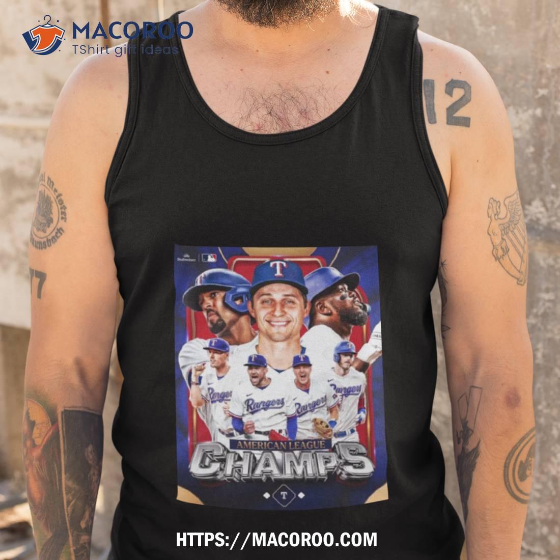 The Texas Rangers Are Going To The Mlb 2023 World Series Clinched American League Champions T Shirt The Texas Rangers Are Going To The Mlb 2023 World Series Clinched American League Champions T Shirt