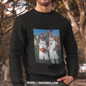 The Trail Blazers Are Trading Damian Lillard To The Bucks T Shirt 2 the trail blazers are trading damian lillard to the bucks t shirt sweatshirt