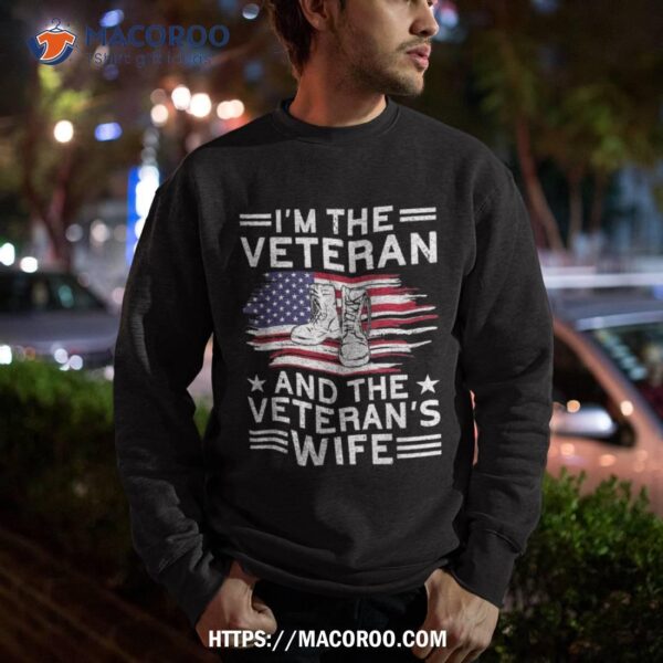 The Veteran & Veteran’s Wife Proud American Shirt