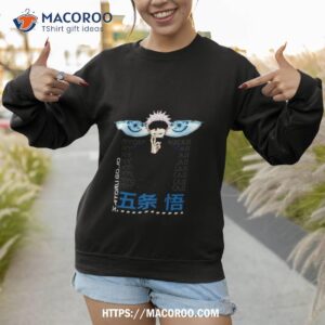 the witch s eyes jujutsu kaisen gojo satoru shirt sweatshirt 1
