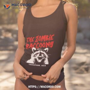 the zombie raccoons shirt tank top 1