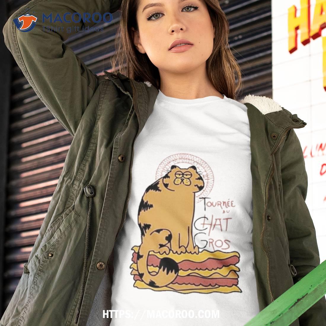 Theyetee Le Chat Gros T Shirt Theyetee Le Chat Gros T Shirt