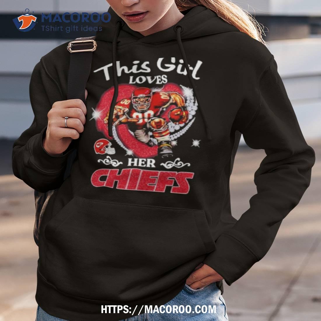 This Girl Love Her Kansas City Chiefs Mascot Shirt This Girl Love Her Kansas City Chiefs Mascot Shirt